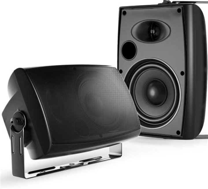 Are there any outdoor speakers that can be used indoors?