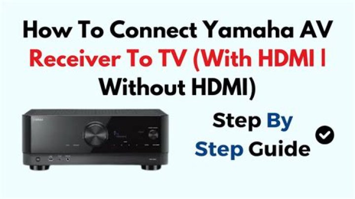 Can a Yamaha AV receiver work with a Samsung TV?