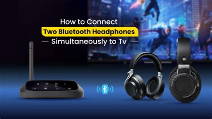 Can I connect 2 headphones to TV?