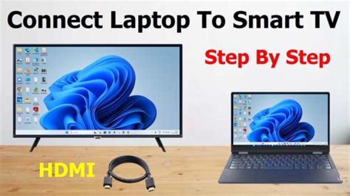 Can I connect my laptop to my smart TV with HDMI?