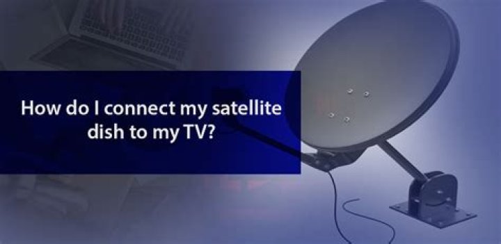 Can I connect satellite dish directly to Samsung TV?
