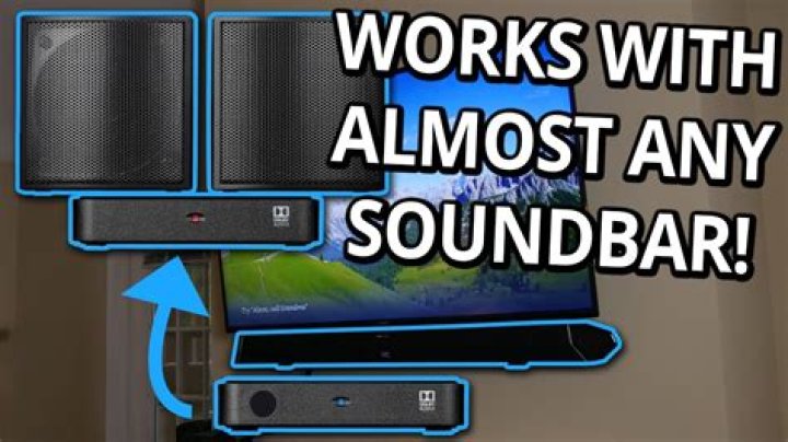 Can you add more speakers to a LG sound bar?