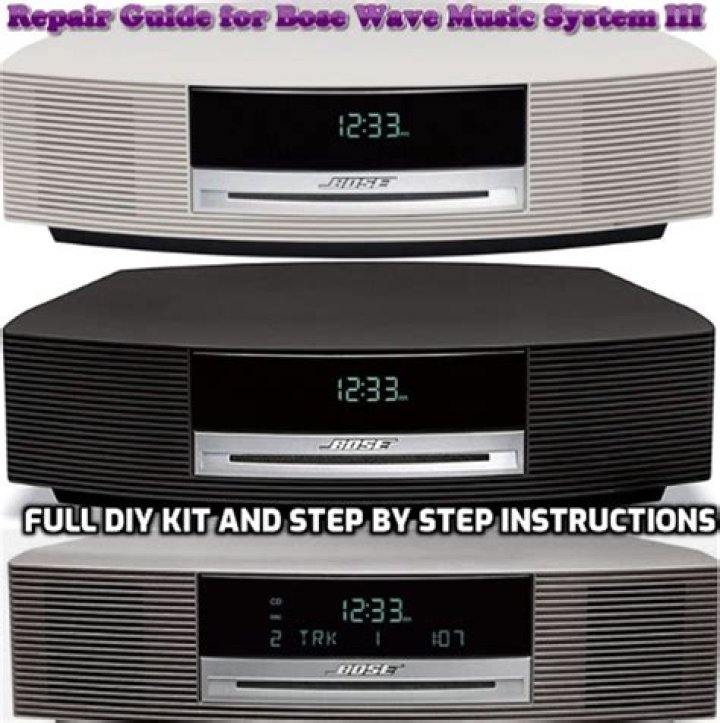 Can you repair a Bose Wave radio CD player?