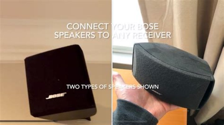 Do Bose speakers pair together?