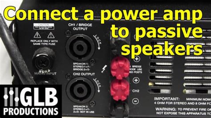 Do you need a power amp for powered speakers?