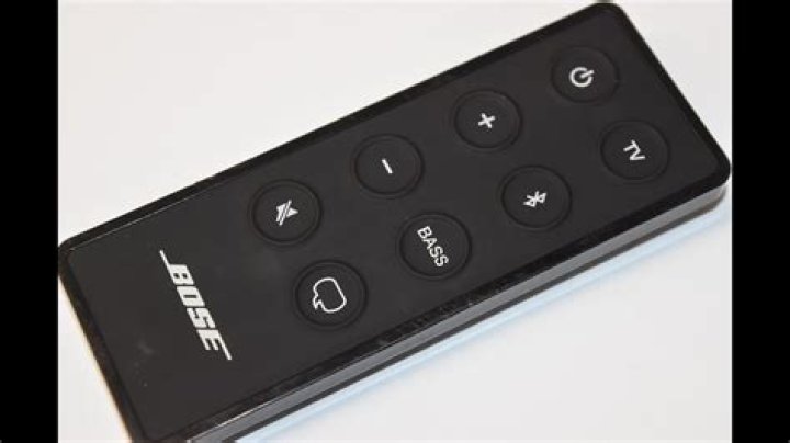 Do you need batteries for Bose solo TV?