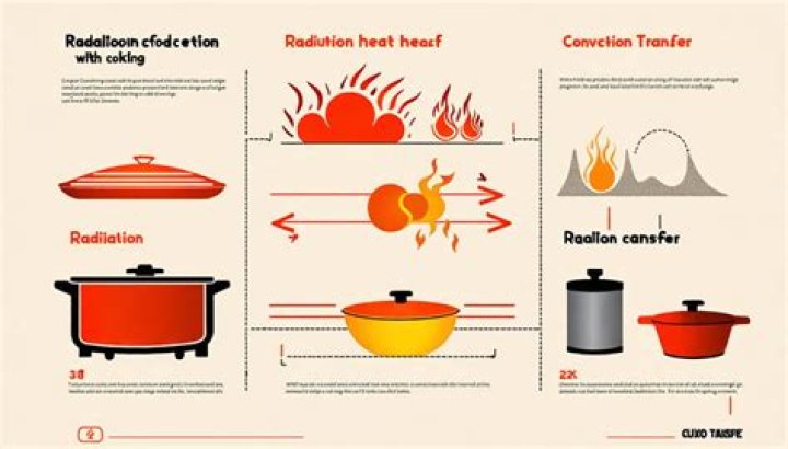 How are conduction convection and radiation used to make grilled cheese?