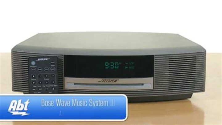 How big is the Bose Wave Music System III?