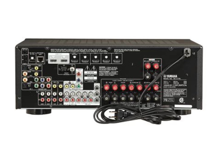 How big is the Yamaha rx-v775wa AV receiver?