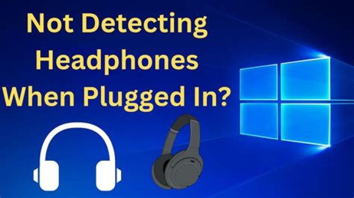 How come when I plug my headphones in nothing happens?