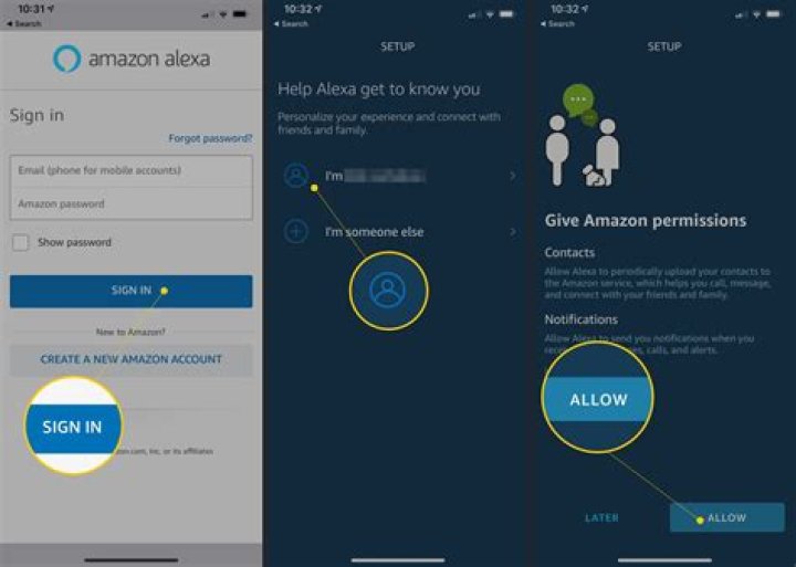 How do I add my husband to my Amazon Alexa account?
