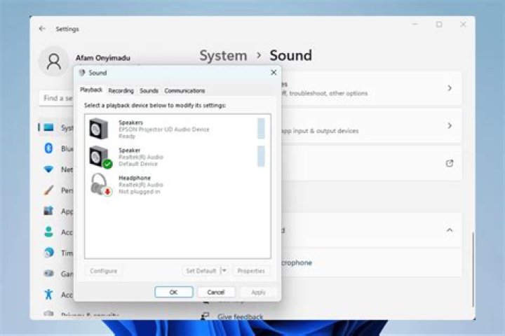 How do I change the settings on my sound bar?