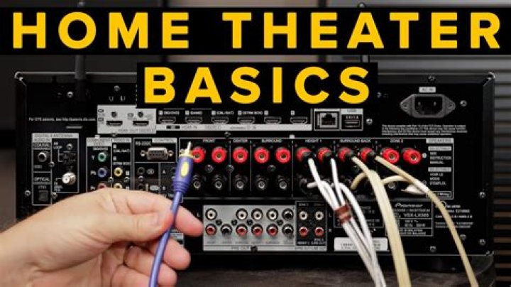 How do I connect a receiver to my home theater system?