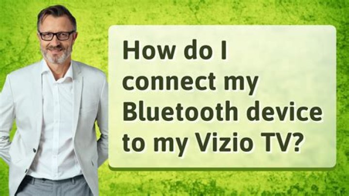 How do I connect my Bluetooth headphones to my Vizio TV?