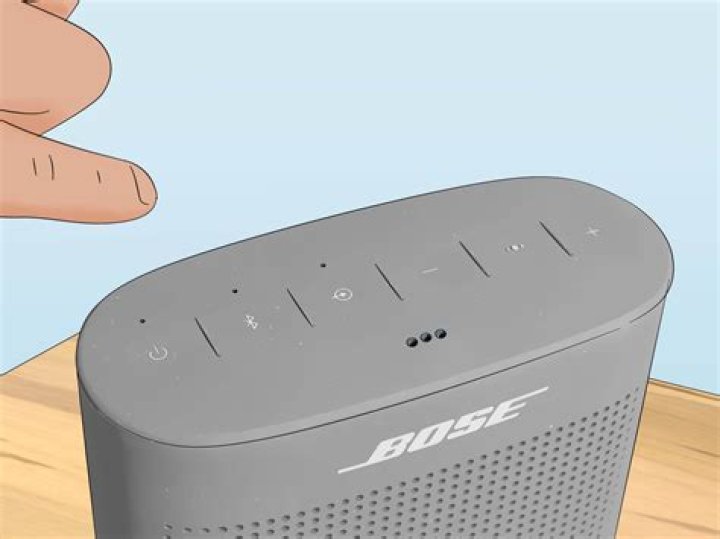 How do I connect my Bose color speaker to my iPhone?