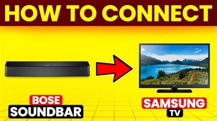 How do I connect my Bose soundbar to my TV and cable box?