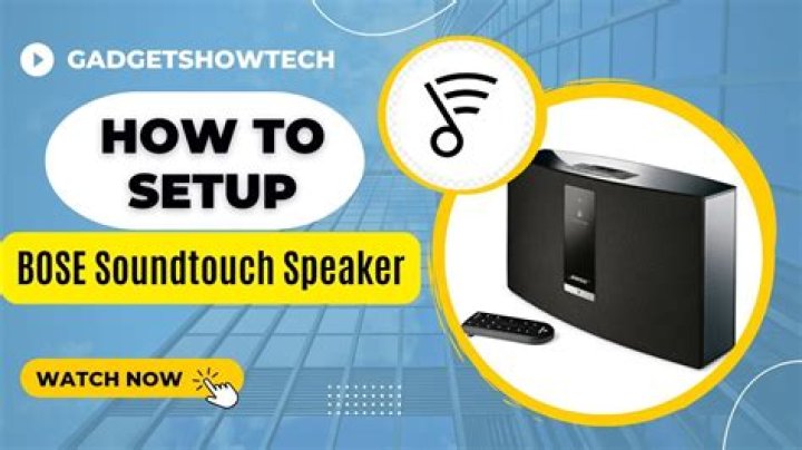 How do I connect my Bose SoundTouch to a new WiFi?