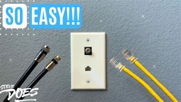 How do I connect my coax cable to my cable box?