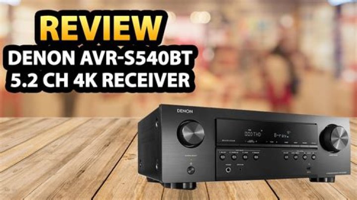 How do I connect my Denon s540bt?