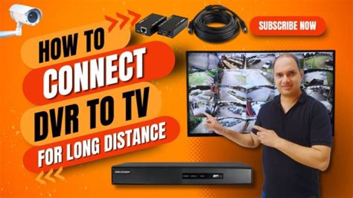 How do I connect my DVR to my TV?