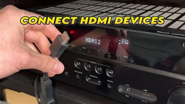 How do I connect my HDMI ARC to my Yamaha receiver?