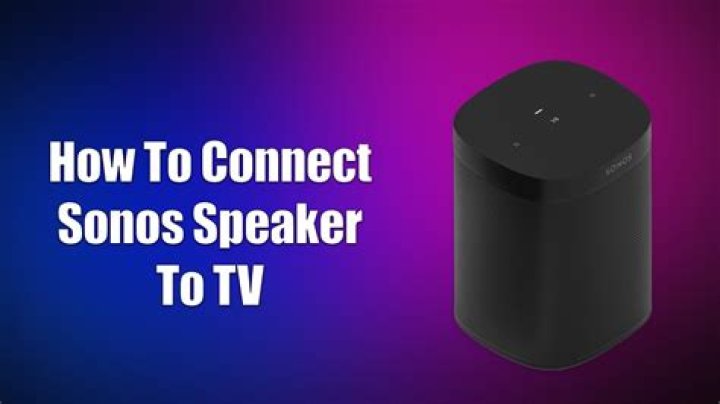 How do I connect my LG OLED to my Sonos?