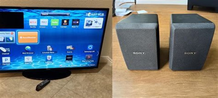 How do I connect my Sony surround sound to my Samsung TV?