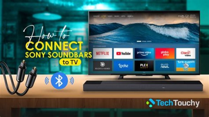 How do I connect my sound bar to my TV?