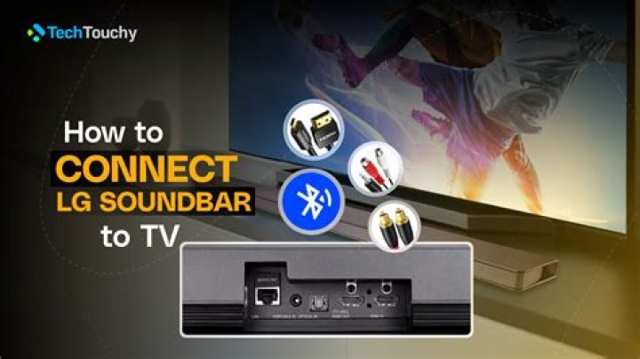How do I connect my soundbar to my LG TV?