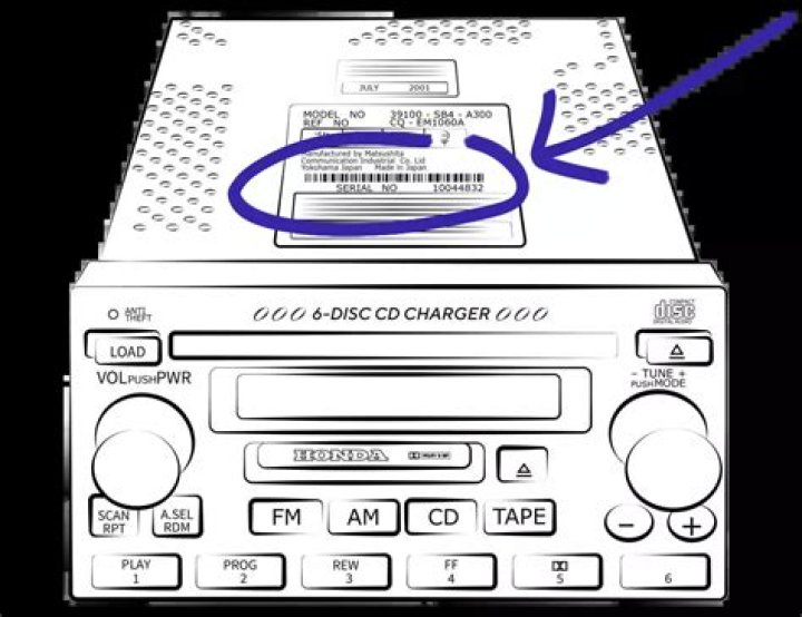 How do I find my radio serial number?