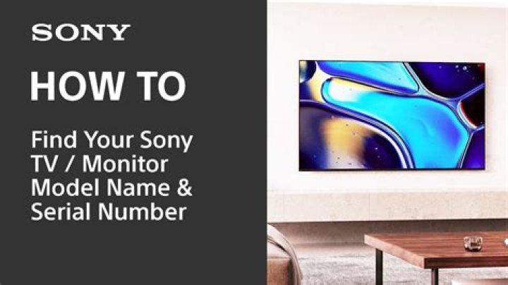 How do I find my Sony Part number?