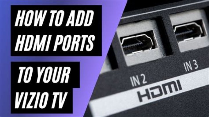 How do I get my Vizio TV to work with HDMI?