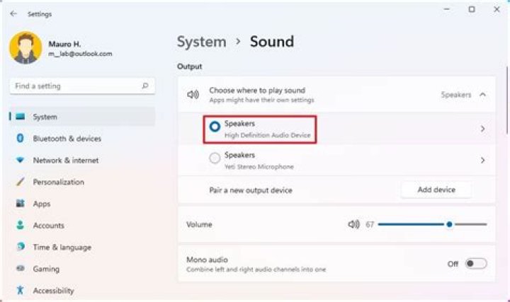 How do I get the sound back on my device?