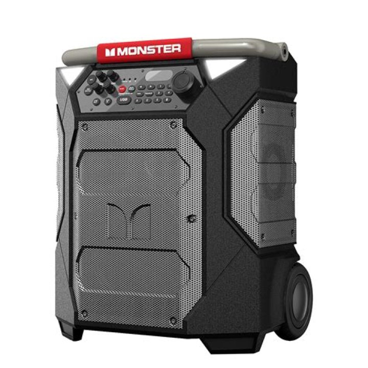 How do I know my monster speaker is charging?