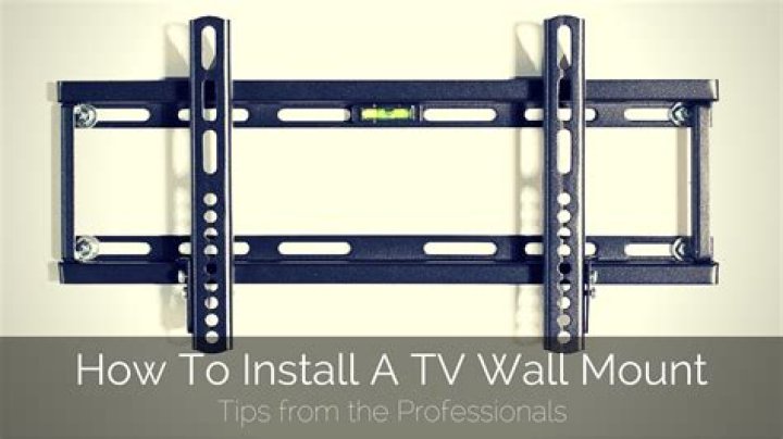 How do I know what TV wall mount to get?
