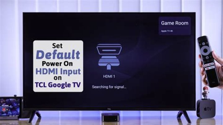 How do I make my TCL TV go directly to cable?