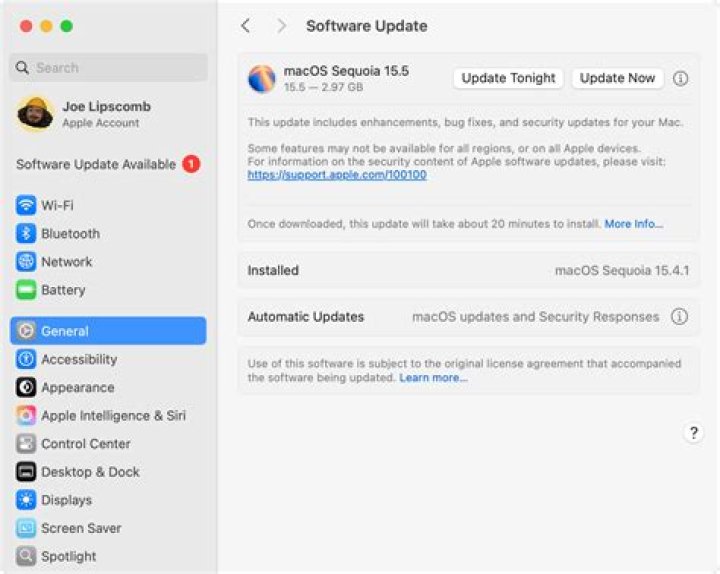 How do I open software update?