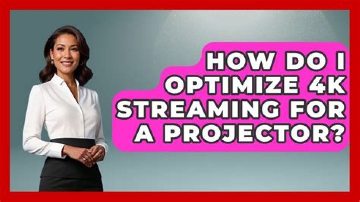 How do I optimize my projector?
