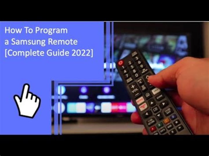 How do I program a Samsung remote?