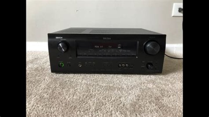 How do I reset my Denon AVR 1709?