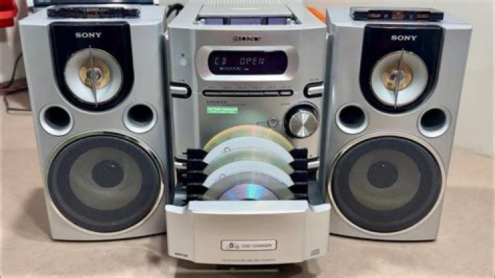 How do I reset my Sony mini hifi component system?