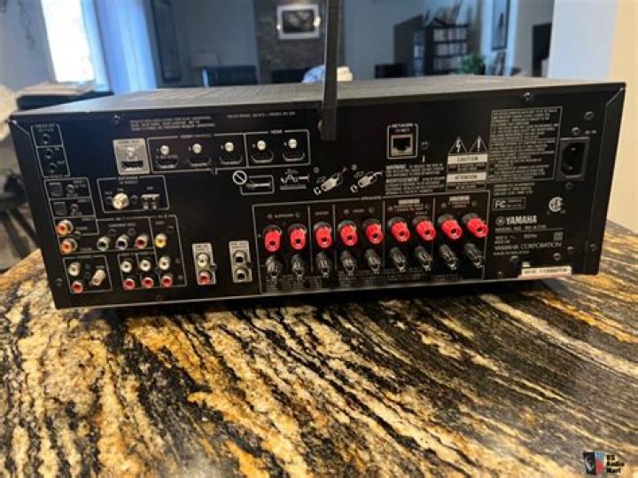 How do I reset my Yamaha RX a770?