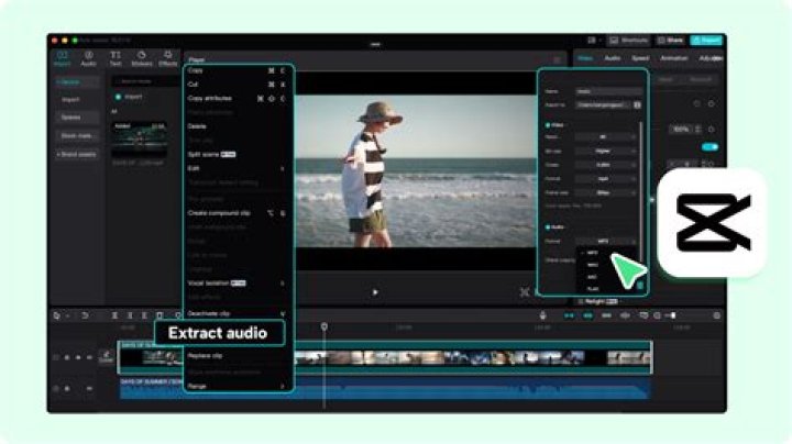 How do I restore audio from a video?