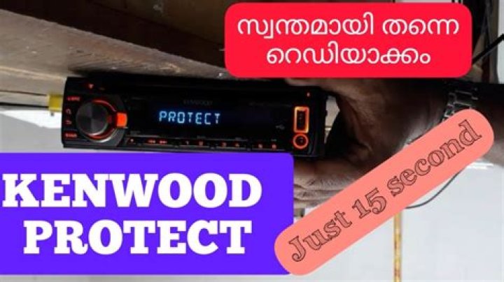 How do I take my Kenwood out of Protect Mode?