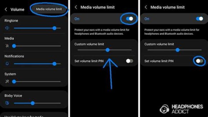 How do I turn off volume limiter?