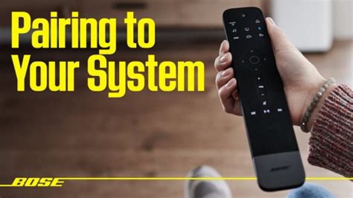How do I turn on my TV with Bose remote?