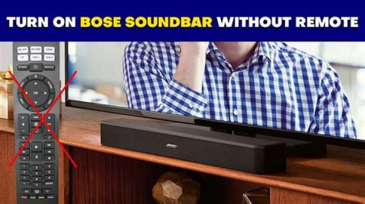 How do I use my Bose speaker without a remote?