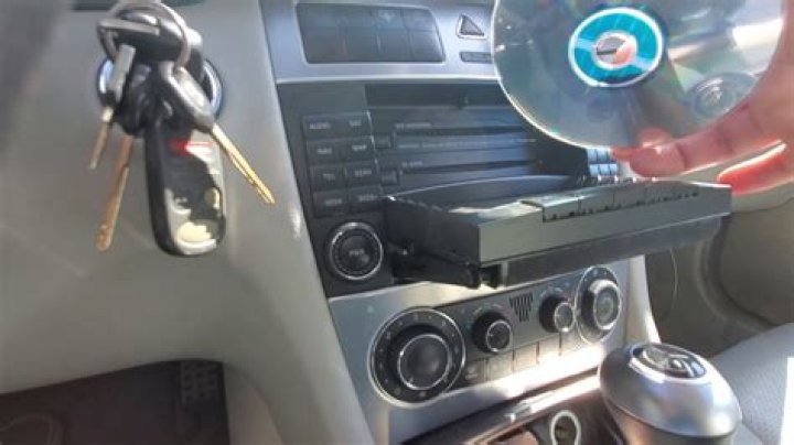 How do you get a CD unstuck?