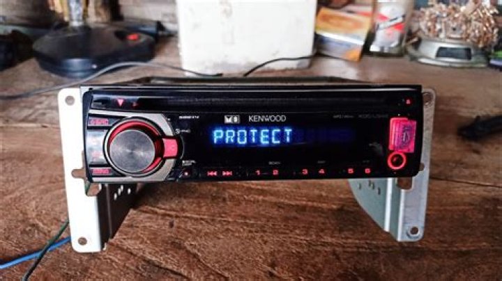 How do you get a Kenwood radio out of Protect Mode?