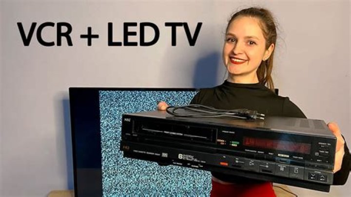 How do you hook up a VCR to a Denon receiver?
